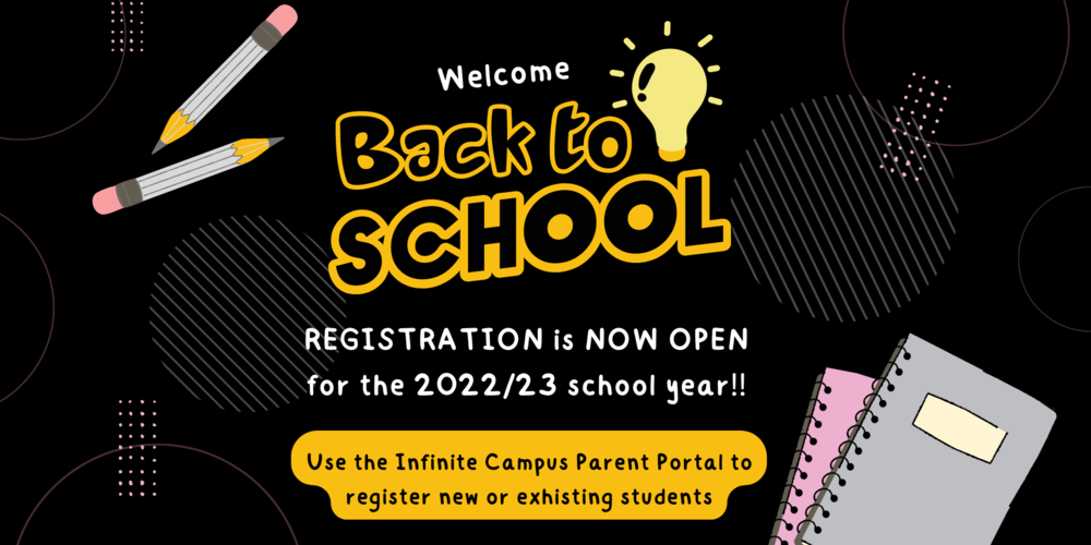 Back to school registration information